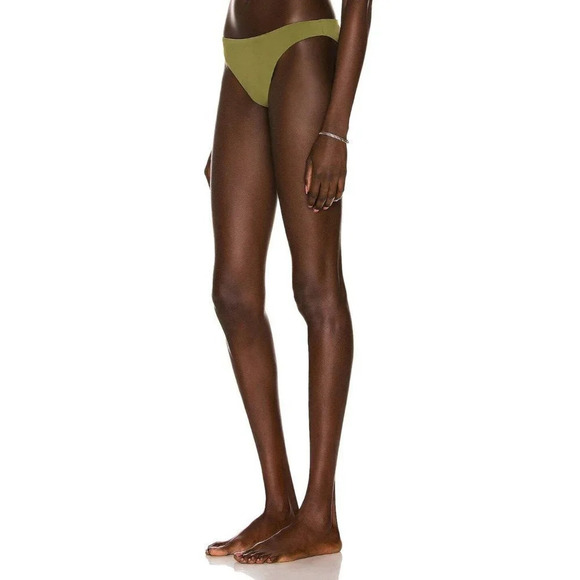 SELF-PORTRAIT Brief Bikini Bottoms in Green 0 New Womens Swimsuit - Picture 4 of 12